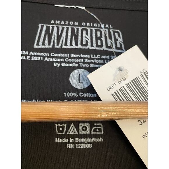 Hot Topic Father And Son Invincible Black Size Large T-shirt New With Tags - Picture 4 of 5